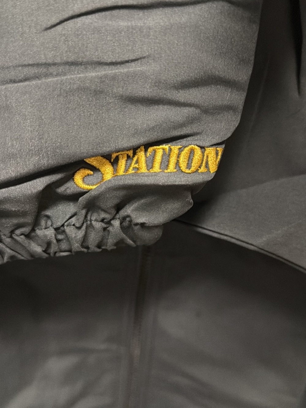 Men's Black Shell Jacket - Picture 4 of 5